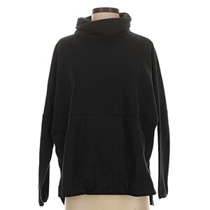 North Face Cowl Neck Gray Long Sleeve Top Size M